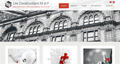 Desktop Screenshot of mfconstructions.com